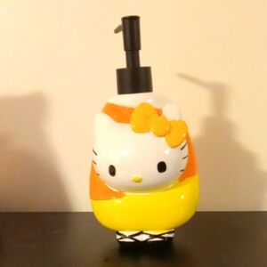 Hello Kitty Candy Corn Halloween Soap Dispenser